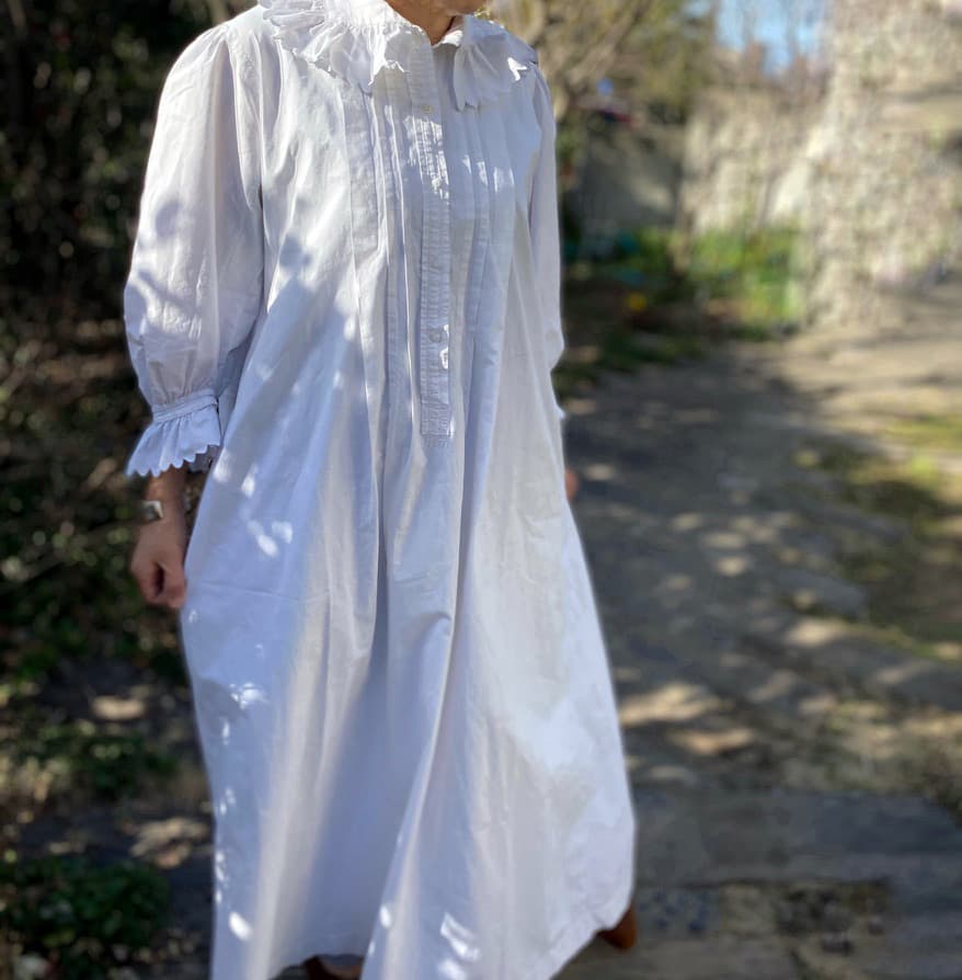 フランスアンティークレースワンピース フランスアンティークレースワンピース