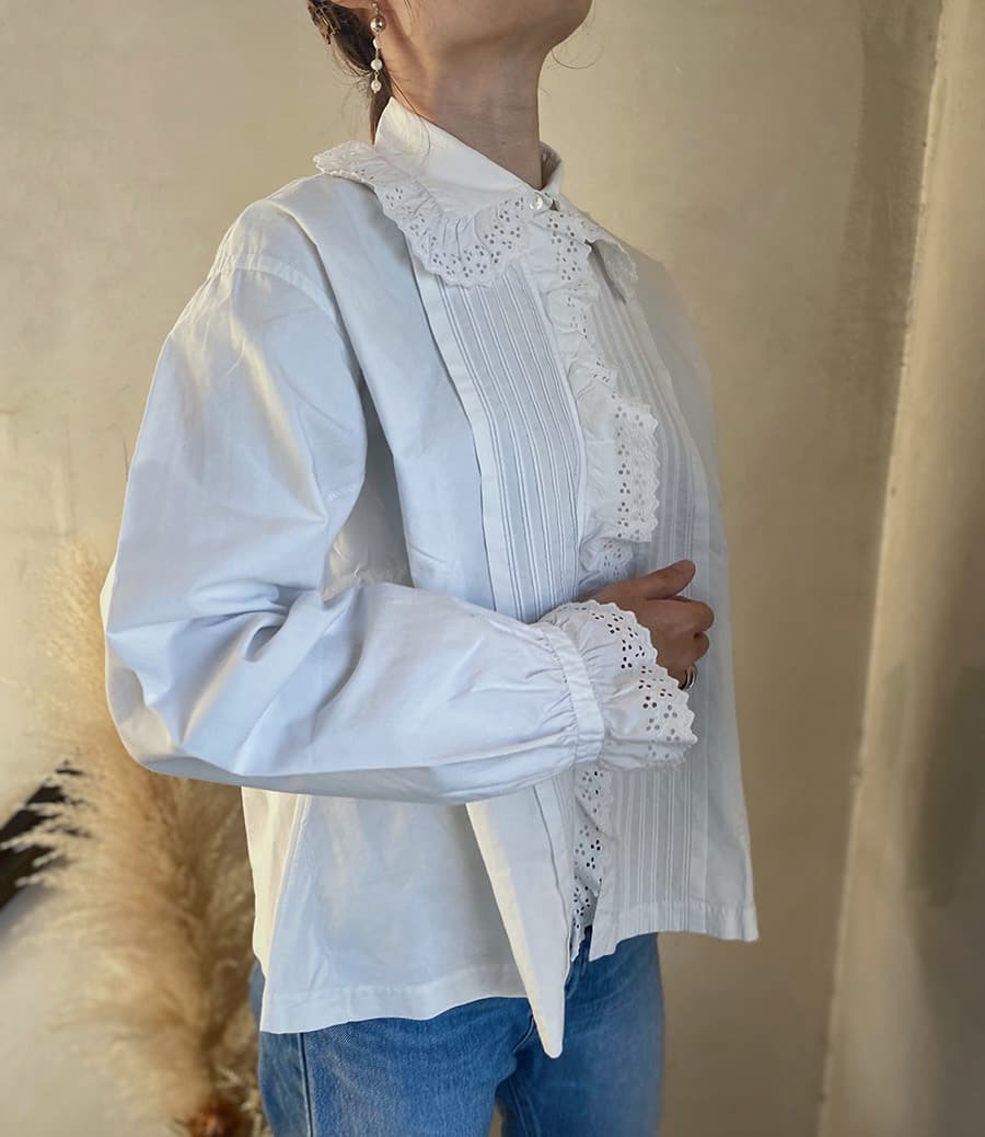 フランスアンティークブラウスfrenchantiqueblouse