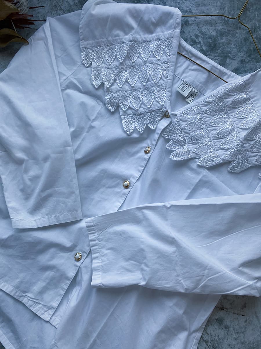 アンティークセーラーカラーブラウスAntiquesailorcollarblouse